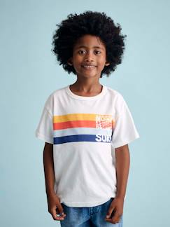 Junge-T-Shirt, Poloshirt, Unterziehpulli-Verspieltes Jungen-T-Shirt