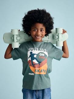 Junge-Jungen T-Shirt, grafischer Print