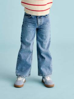 Mädchen-Weite Mädchen Jeans, Hüftweite REGULAR