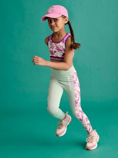 Mädchen-Hose-Mädchen Sport-Tights mit Print-Streifen an der Seite Oeko-Tex