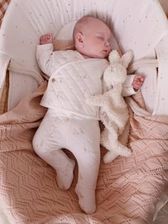Baby-Set: Hasen-Schmusetuch & Rassel