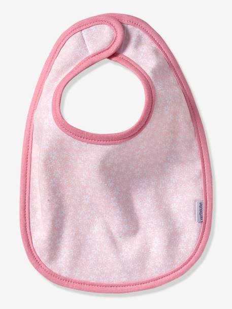 Lot de 7 bavoirs naissance Imprimé fleurs et oiseaux+MOTIFS NOEL+Multicolore 