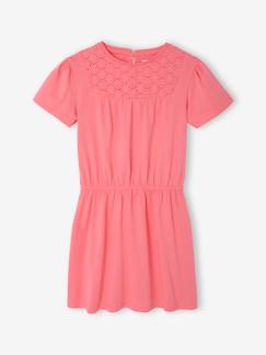 Mädchen-Kleid-Mädchen Kleid mit Makramee-Details