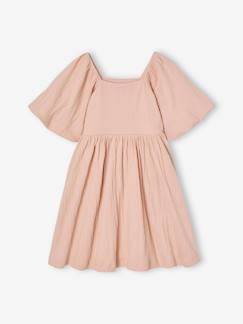 Mädchen-Kleid-Festliches Mädchen Kleid mit Reliefstruktur Oeko-Tex