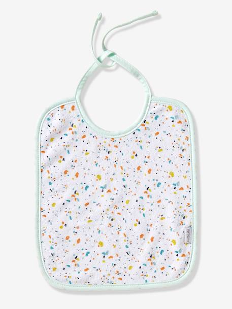 Lot de 7 bavoirs bébé VERTBAUDET Etoiles+Imprimé jungle+Motifs fruits+Motifs Noel 