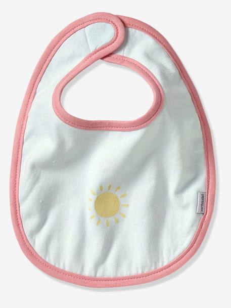 7er-Pack Lätzchen für Babys Blumen, Vögel+Mehrfarbig+WEIHNACHTSMOTIV 