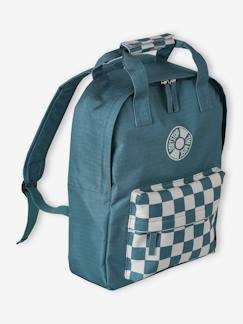 Sac à dos garçon damier