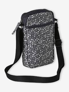 Fille-Pochette sacoche fille imprimé fleurs