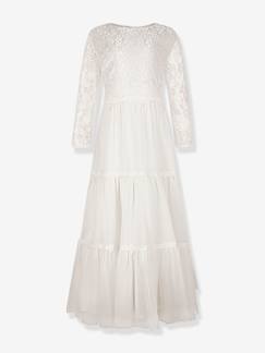 Fille-Robe en dentelle festive pour fille Happy Girls avec volants