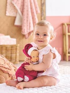 Baby Stoffpuppe Babipouce Rose Grenadine COROLLE