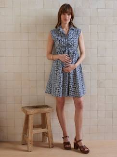 Robe-chemise sans manches courte grossesse et allaitement