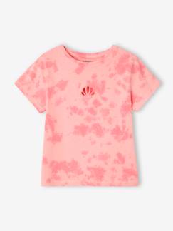 Fille-T-shirt, sous-pull-T-shirt tie & dye manches courtes fille