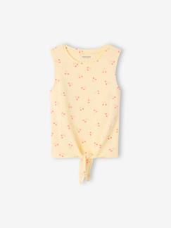Fille-T-shirt, sous-pull-Débardeur imprimé à nouette fille