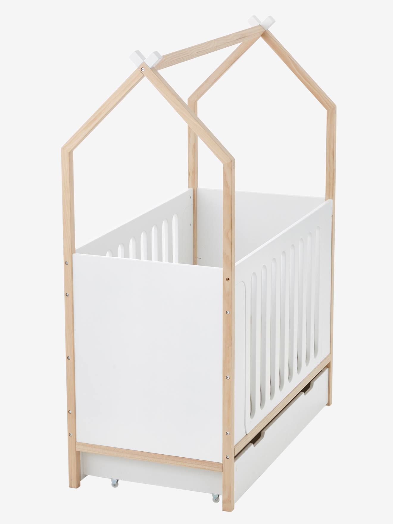 Lit Bebe Coconut Transformable En Banquette Blanc Chambre Et Rangement