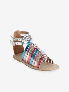 Schuhe-Römer-Sandalen für Mädchen, Leder