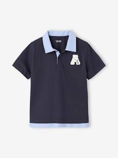 Garçon-T-shirt, polo, sous-pull-Polo effet 2 en 1 garçon