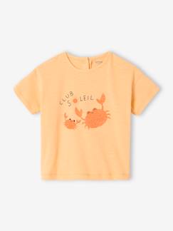 Bébé-T-shirt, sous-pull-T-shirt bébé motif animalier manches courtes