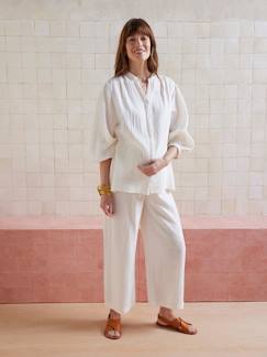 Vêtements de grossesse-Ensemble 2 pièces homewear grossesse et allaitement