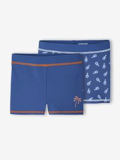 Junge-Bademode-2er-Pack Jungen Badehosen Oeko-Tex