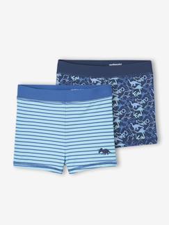Junge-Bademode-2er-Pack Jungen Boardshorts mit Dinos