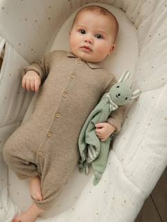 Bébé-Combinaison naissance en laine et cachemire personnalisable