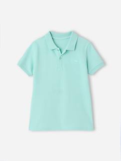 Garçon-T-shirt, polo, sous-pull-Polo manches courtes broderie poitrine garçon