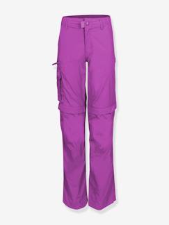 Mädchen-Hose-Kinder Zip-off-Trekkinghose OPPLAND TROLLKIDS, Slim-Fit