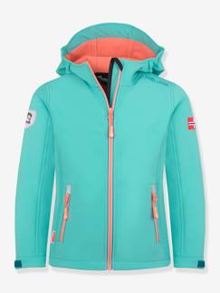 Mädchen-Mantel, Jacke-Regenjacke, Trenchcoat-Warme Mädchen Softshell-Jacke TROLLFJORD TROLLKIDS