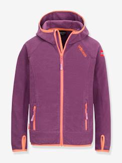 Mädchen-Mantel, Jacke-Regenjacke, Trenchcoat-Mädchen Kapuzen-Fleecejacke SANDEFJORD TROLLKIDS
