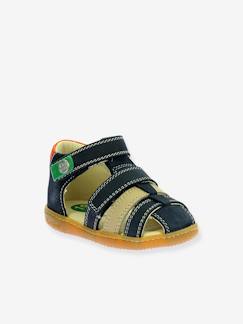 Schuhe-Babyschuhe 17-26-Baby Leder-Sandalen BIPOD KICKERS