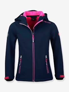 Mädchen-Mantel, Jacke-Regenjacke, Trenchcoat-Warme Mädchen Softshell-Jacke TROLLFJORD TROLLKIDS