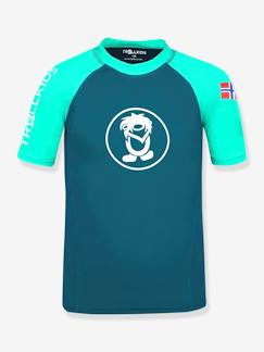 Junge-Bademode-Kurzärmeliges Kinder UV-Badeshirt KVALVIKA TROLLKIDS