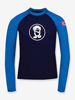 Junge-Bademode-Langärmeliges Kinder UV-Badeshirt KVALVIKA TROLLKIDS