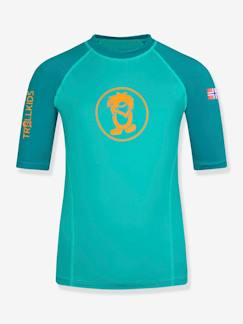 Junge-Bademode-Kurzärmeliges Kinder UV-Badeshirt KVALVIKA TROLLKIDS