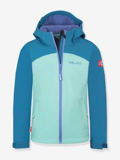 Mädchen-Mantel, Jacke-Regenjacke, Trenchcoat-Mädchen Softshell-Jacke KRISTIANSAND XT TROLLKIDS mit Fleecefutter