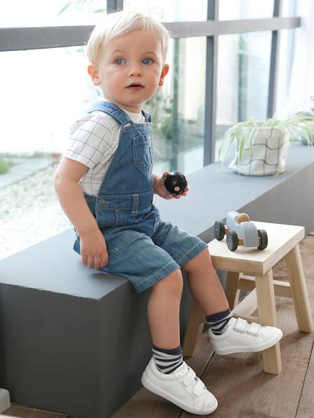 Sneakers mit Klettverschluss Weiss 