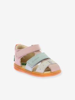 Chaussures-Chaussures bébé 17-26-Marche fille 19-26-Sandales cuir bébé Bazar