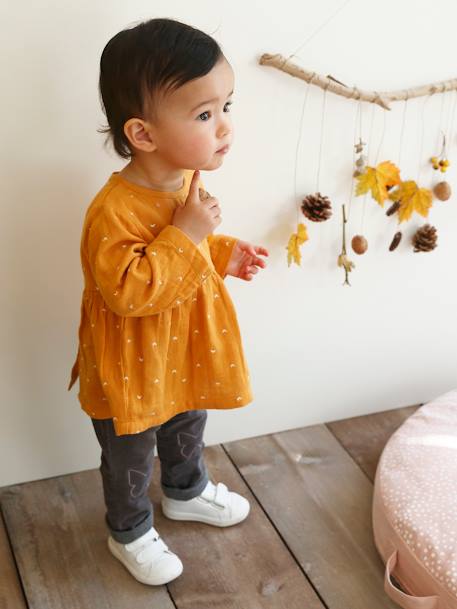 Sneakers mit Klettverschluss Weiss 