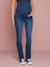 Gerade Umstandsjeans, Schrittl. 85 cm dark blue+schwarz 