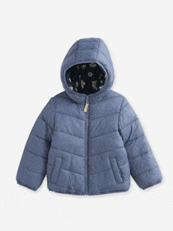 Mädchen-Mantel, Jacke-Leichte Mädchen Wende-Steppjacke mit Recycling-Polyester