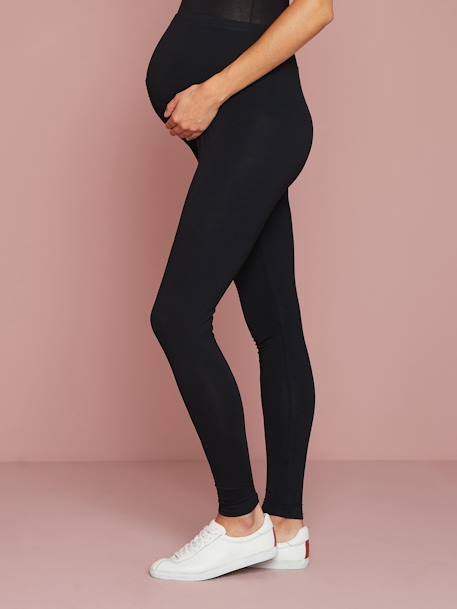 Umstands-Leggings aus Stretch Schwarz 