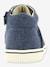 Baskets Sneakers hautes garçon Posture KICKERS® CAMEL DENIM+MARINE DENIM 