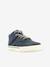 Baskets Sneakers hautes garçon Posture KICKERS® CAMEL DENIM+MARINE DENIM 