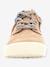 Baskets Sneakers hautes garçon Posture KICKERS® CAMEL DENIM+MARINE DENIM 