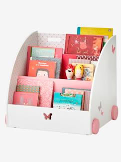 Chambre et rangement-Rangement-Bibliothèque à roulettes ENVOLEE