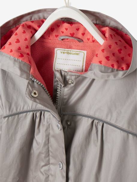 Parka für Mädchen GRAU 