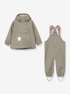 Mädchen-Mantel, Jacke-Regenjacke, Trenchcoat-Kinder-Set: Regenjacke & Matschhose MATWAINIS MINI A TURE