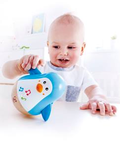 Jouet-Premier âge-Pingouin culbuto musical HAPE