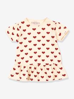 Baby-Mädchen Baby T-Shirt mit Herzprint Konges Sløjd, Bio-Baumwolle