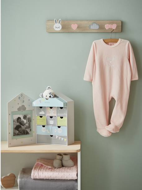 Baby-Erinnerungsbox mit Schubladen MEHRFARBIG 